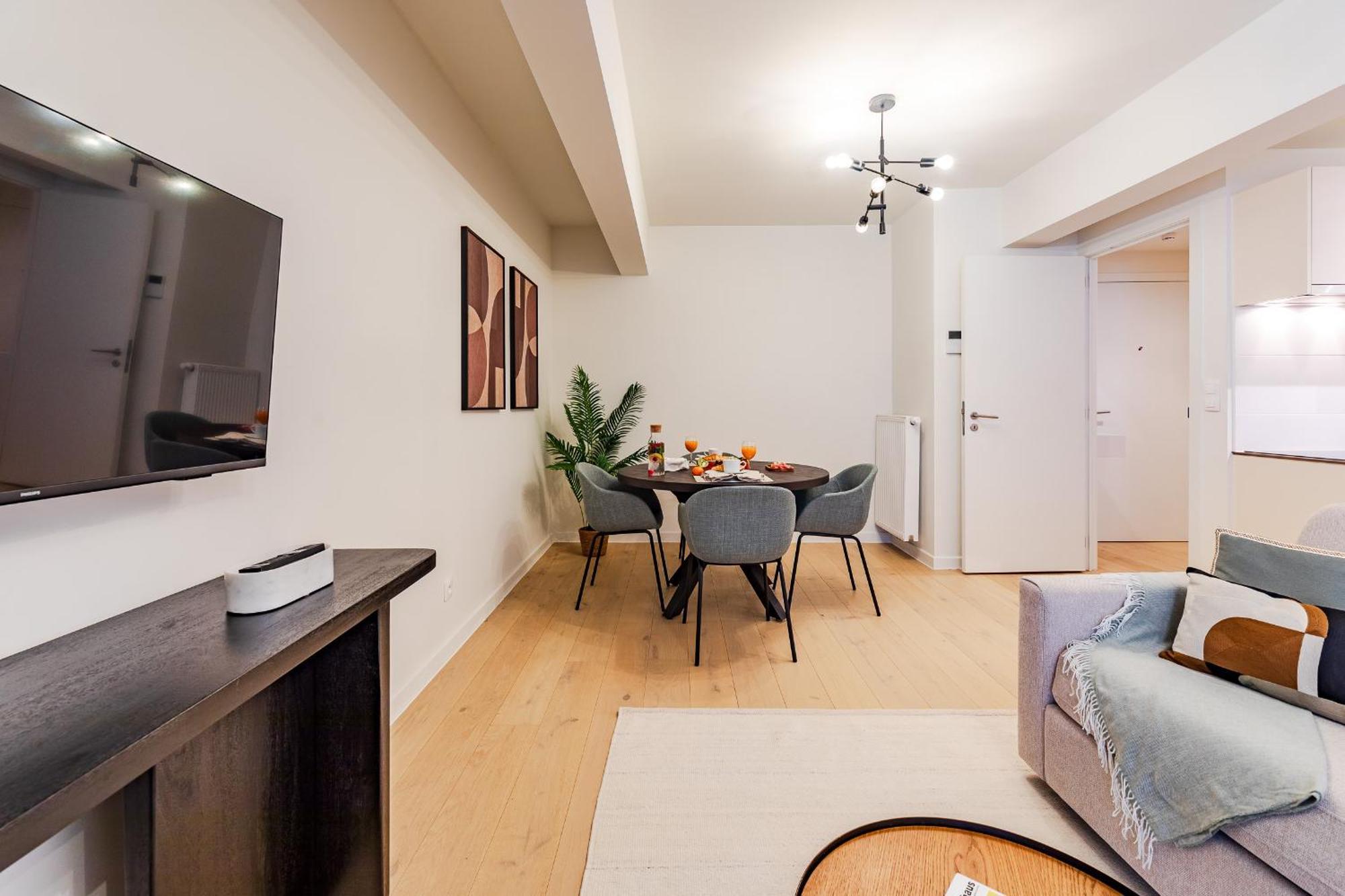 Diamant 1Br Apartment Brussels Ngoại thất bức ảnh