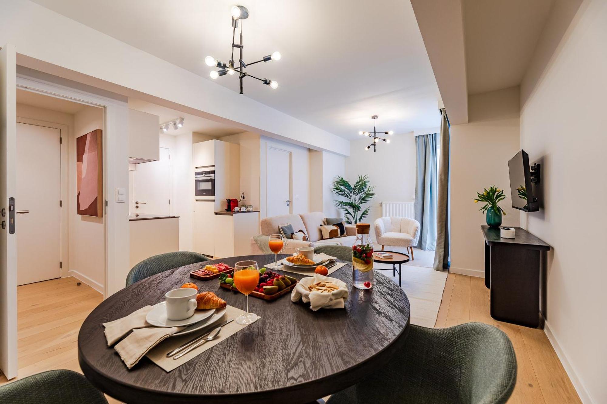 Diamant 1Br Apartment Brussels Ngoại thất bức ảnh