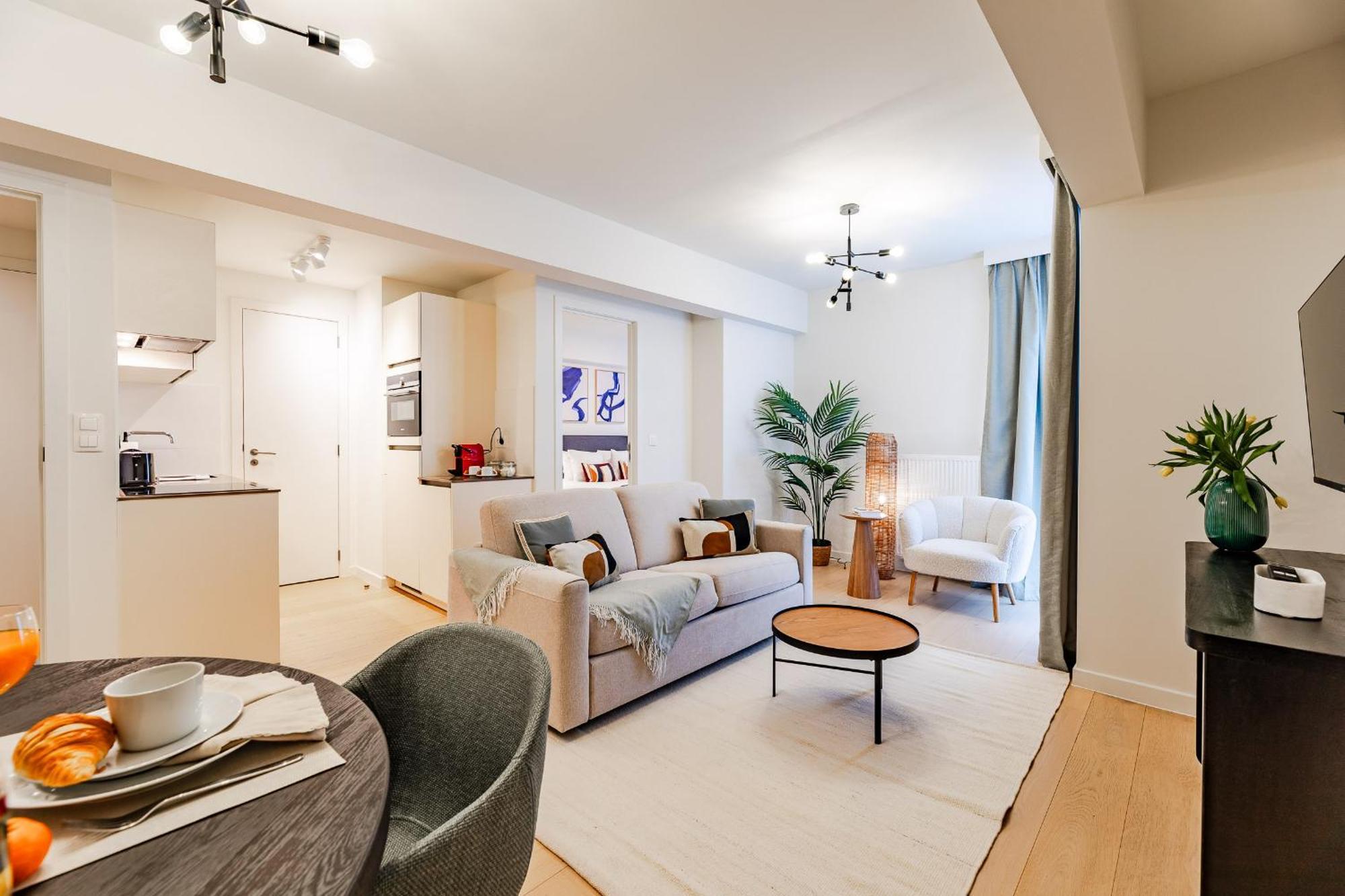 Diamant 1Br Apartment Brussels Ngoại thất bức ảnh